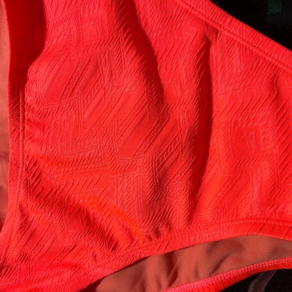 VYB NORDSTROM BOTTOMS BRIGHT/NEON PINK NEW SWIM SUIT WOMEN'S SZ L NWOT‎ - Picture 6 of 8